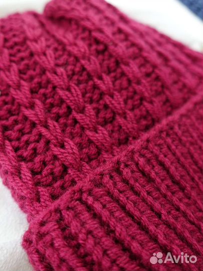 Шапка вязаная