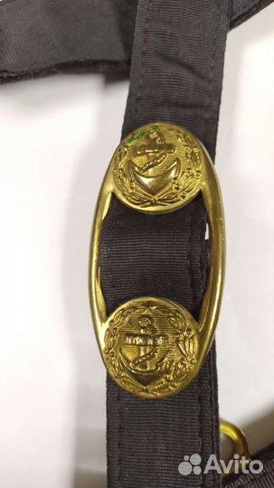 Ремень офицерский вмф с подвесом, СССР