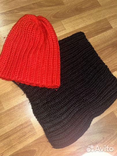 Шапка+снуд