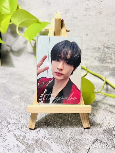 Карта Stray Kids Rockstar Lucky draw минхо