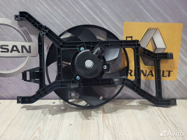 Вентилятор радиатора охлаждения двигателя диффузор