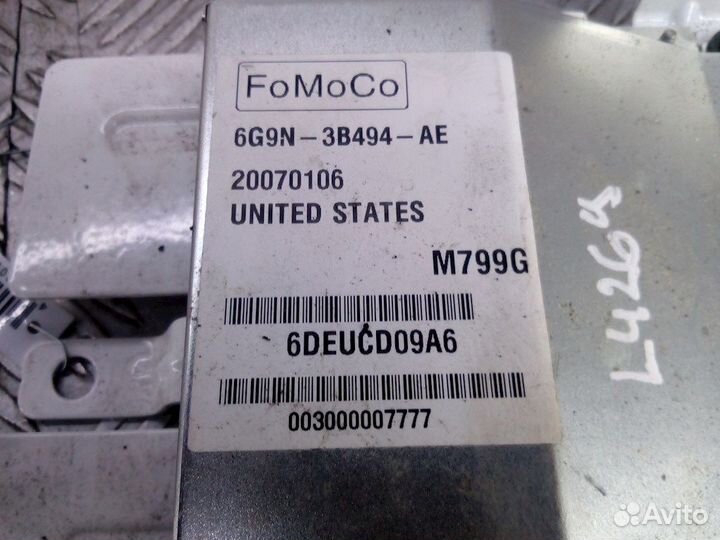 Б/У Блок управления подвеской 6G9N-3B494-AE volvo