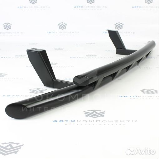 Защита переда (дуга) двойная Нива 4х4 Урбан черный