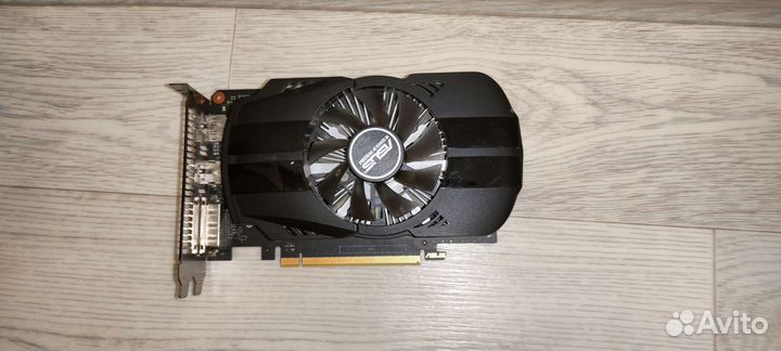 Видеокарта gtx 1050 ti 4gb от asus