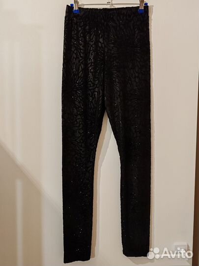 Леггинсы блестящие