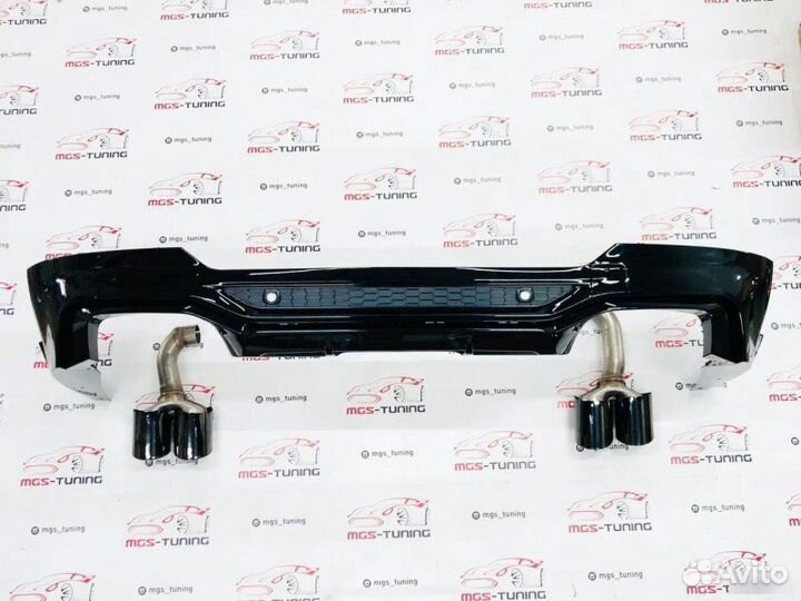 Диффузор с насадками X4M F98 BMW X4 Series G02