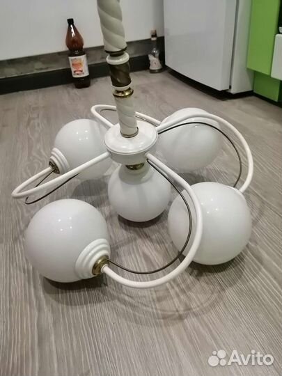 Люстра потолочная подвесная бу