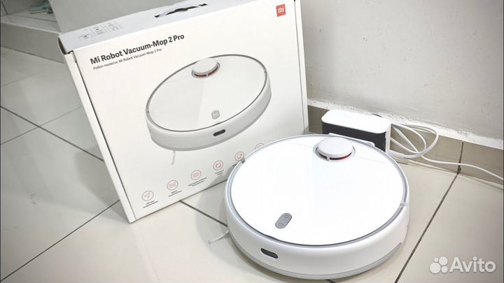 Xiaomi Mi Robot Vacuum-Mop 2 Pro Черный и Белый