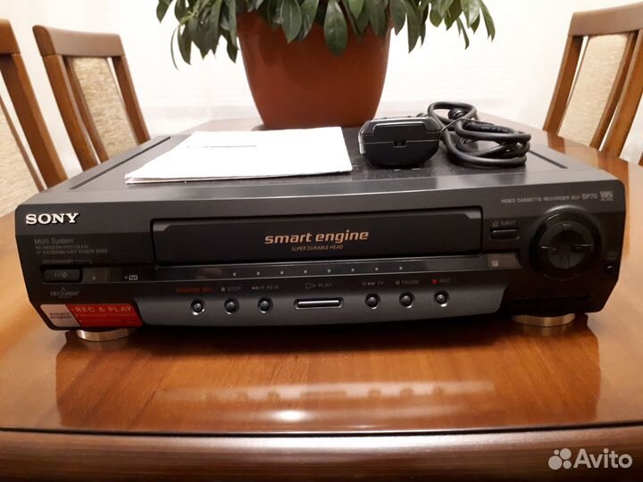 Видеомагнитофон sony SLV-SP70R