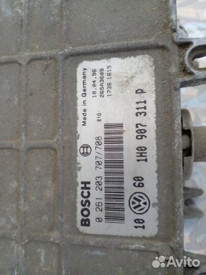 Блок управления двигателем Volkswagen Polo classic