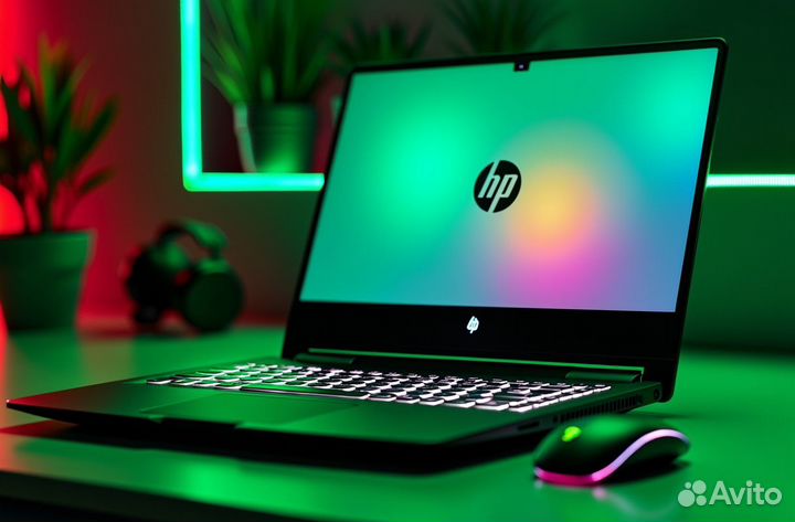 Игровой Ноутбук HP gaming i7 + GTX 1060 + 32GB