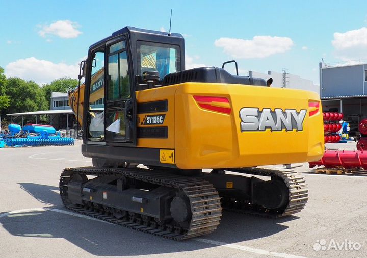 Гусеничный экскаватор Sany SY135C, 2024
