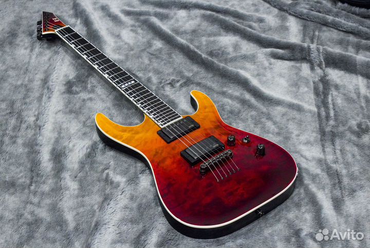 Электрогитара ESP EII Horizon NT-2 Tiger Eye Amber