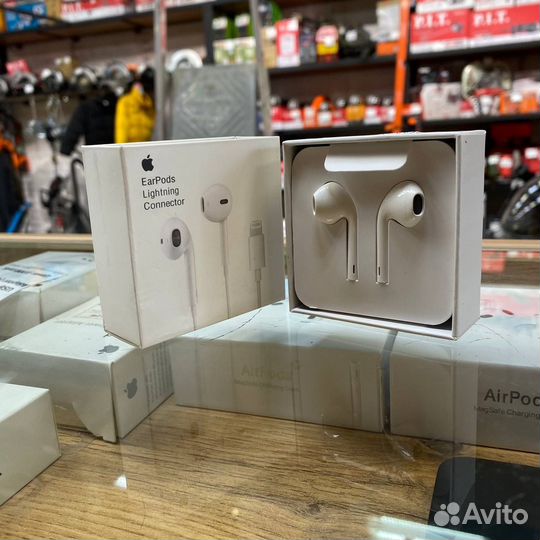 Наушники apple earpods lightning