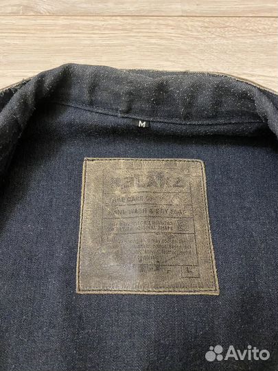 Винтажная кожаная куртка из кожи буйвола