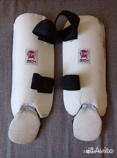 Защита голени для единоборств+накладки на руки для