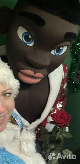 Африканец Мулат Поздравление взрослая анимация