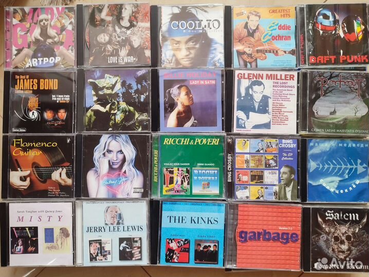 Cd компакт диски музыка