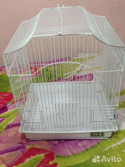 Клетка для маленького попугая бу