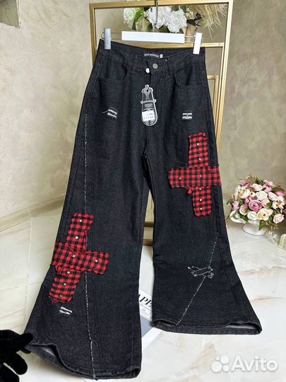 Chrome hearts джинсы