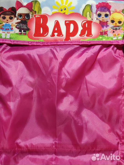 Кармашки для шкафчика в детский сад для Вари