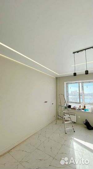 Натяжные потолки под ключ без посредников