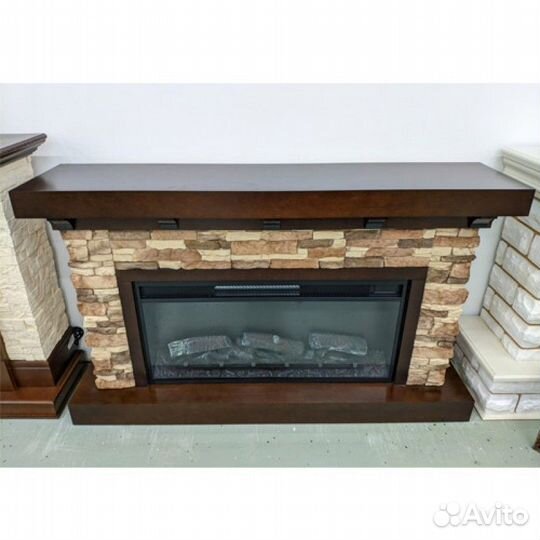 Электрокамин FreeSpace 50 с порталом флегстоун