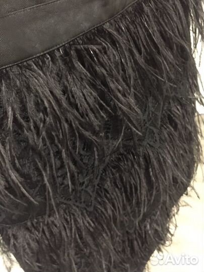 Кожаное платье