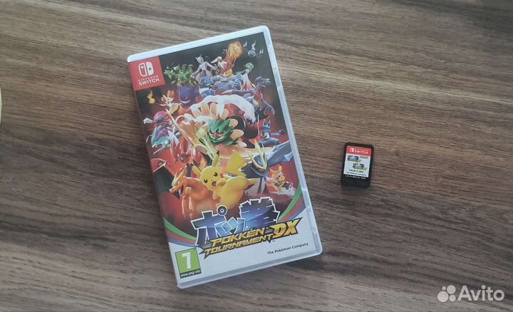 Игра pokken tournament DX для nintendo switch