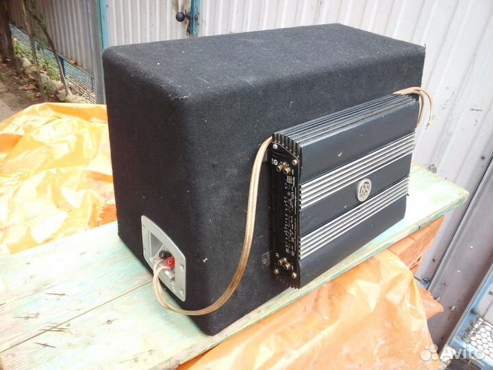 Сабвуфер JBL 1100 Вт+Усилитель DLS 4 канальный