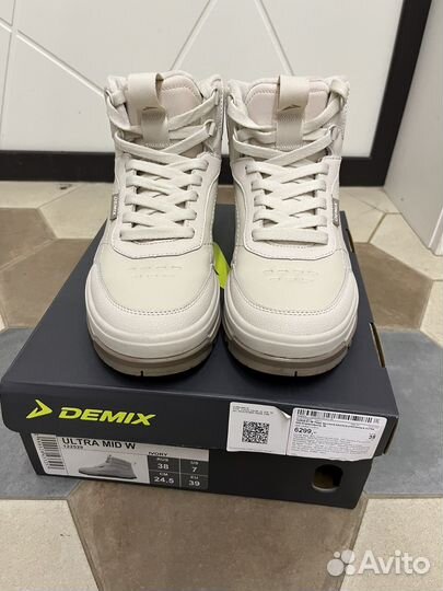 Кеды утепленные кроссовки demix ultra mid