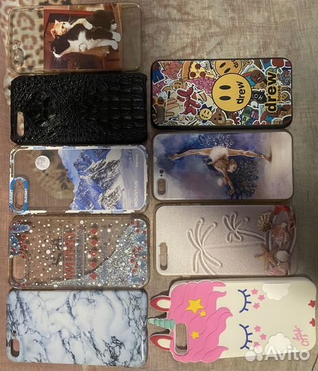 Чехлы на айфон 7/8 плюс и на айфон 11