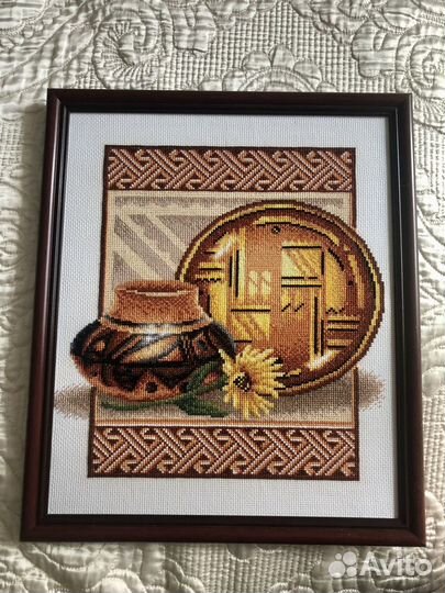 Панно картина вышивка крестом