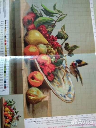 Вышивка крестом, бумажные схемы