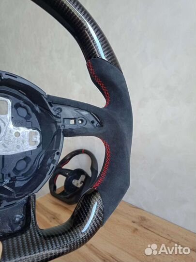Audi карбоновый руль RS A3-A7, RS3-RS7, Q5