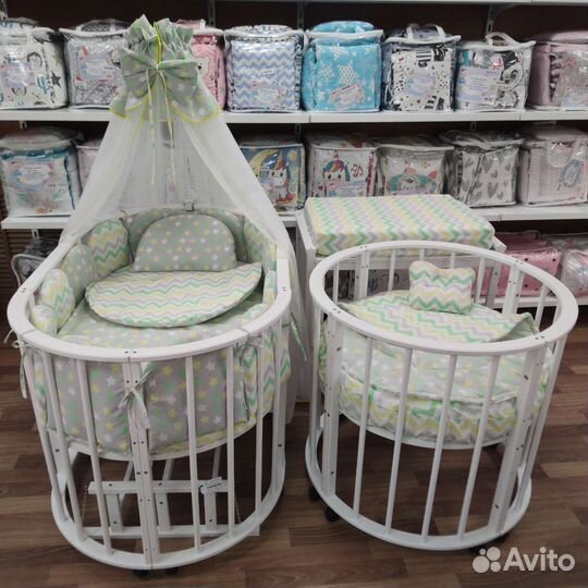 Комплект постельного белья для новорожденных