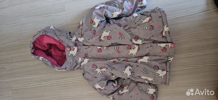 Зимний комбинезон для девочки