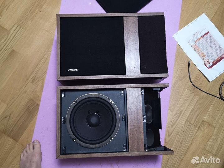 Bose 301, part 2. Колонки, Акустика