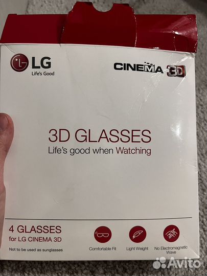 3d очки для телевизора lg
