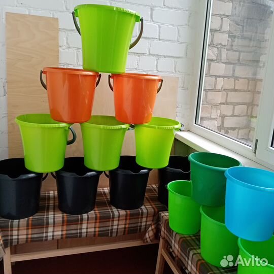 Ведра пластиковые 10л