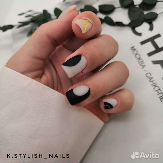 Комбинированный маникюр