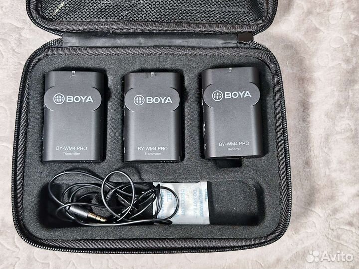 Петличный микрофон boya BY-WM4 PRO