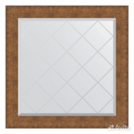 Зеркало Evoform Exclusive-G BY 4560 87x87 медная