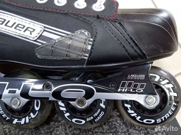 Роликовые хоккейные коньки bauer vapor X300 R SR