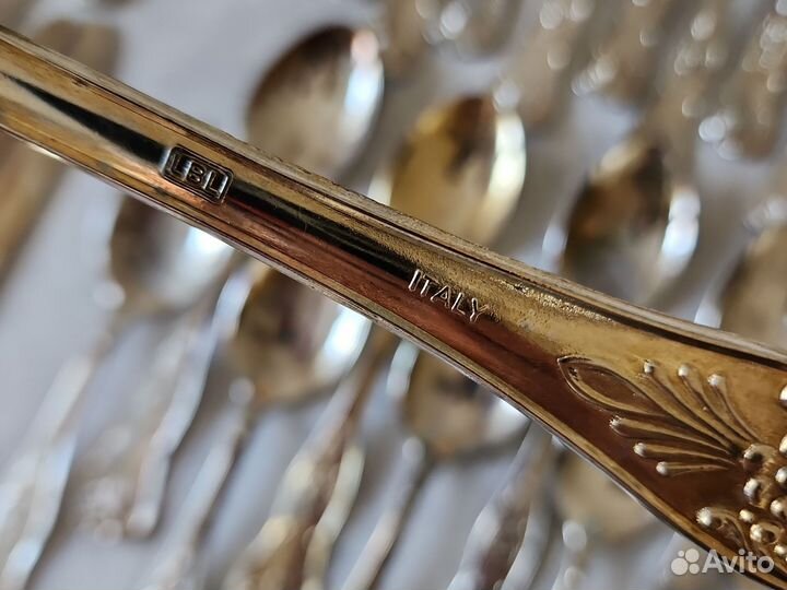 Столовый набор приборов LBL italy plated EP.zing