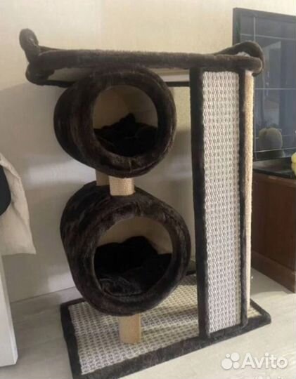 Когтеточка домик для кошки