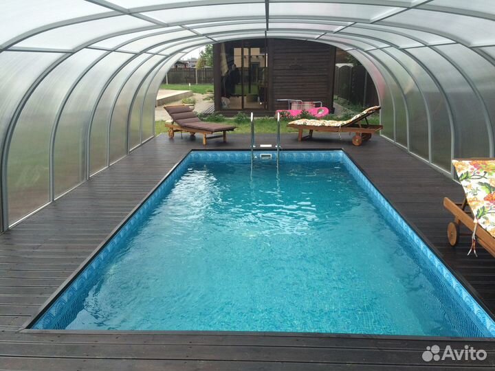 Пластиковый бассейн