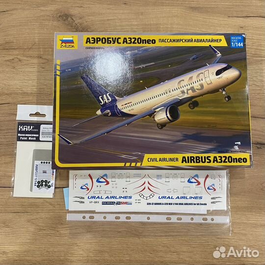 Airbus A320NEO, Звезда, 1/144