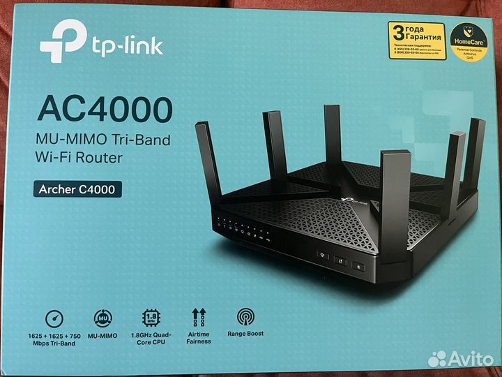 Wi-fi роутер Tp-link ac4000