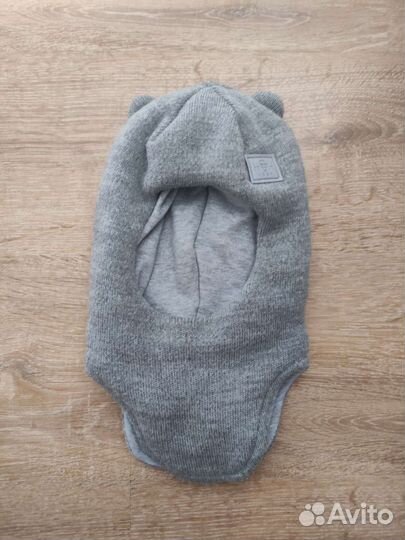 Шапка шлем для мальчика демисезонная